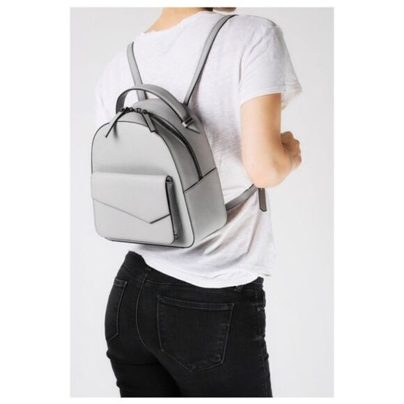 Botkier Cobble Hill Mini light Gray Everyday Backpack - Picture 1 of 6